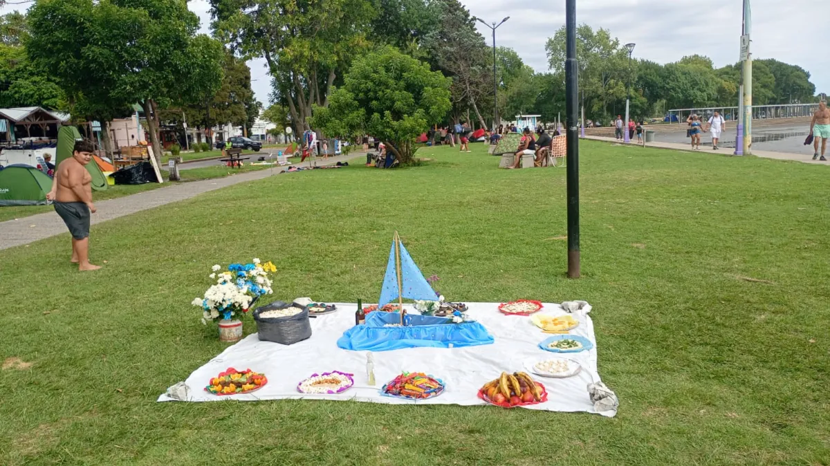 Umbandas rindieron homenaje a Iemanjá en la Ribera de Quilmes