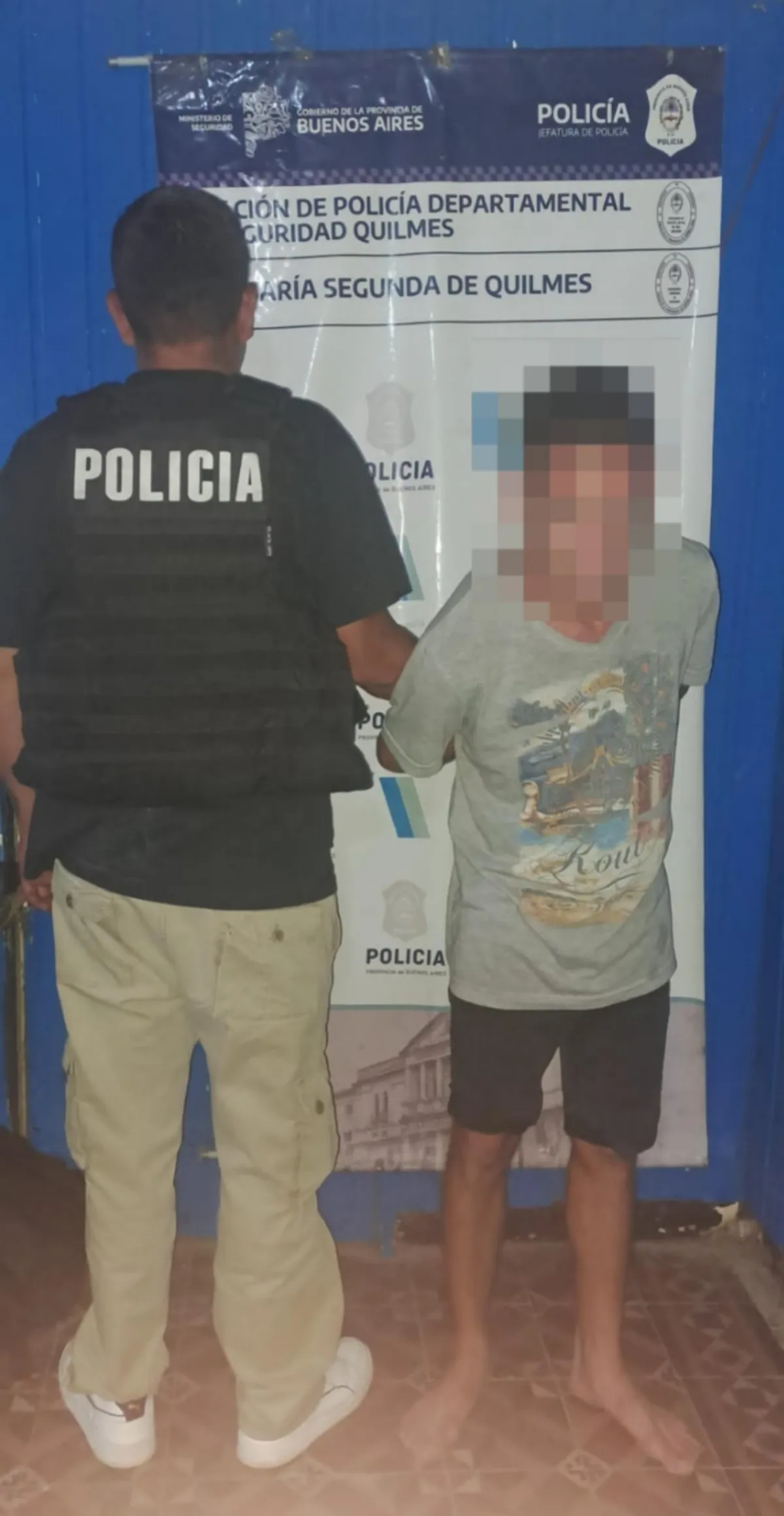 Detuvieron al presunto autor del robo en una escuela de Bernal