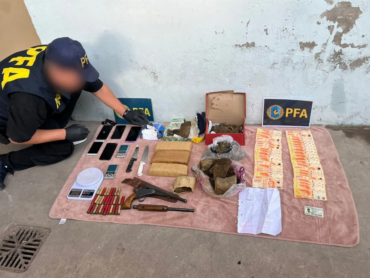Desarticularon una banda narco tras allanamientos en Bernal y Quilmes