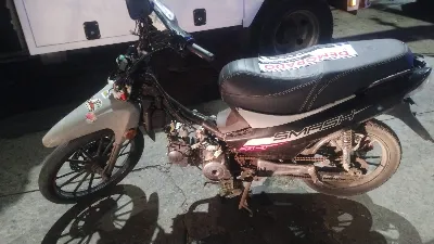 Cayeron dos motochorros tras una persecución: Uno de ellos es menor y portaba un arma de fuego