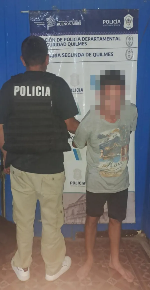 Detuvieron al presunto autor del robo en una escuela de Bernal