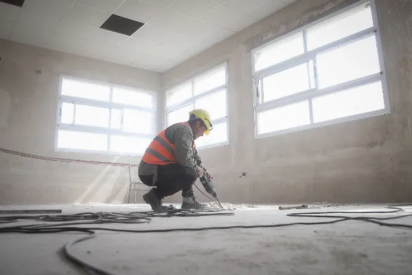 Continúan las obras de ampliación en la Escuela Técnica N° 1