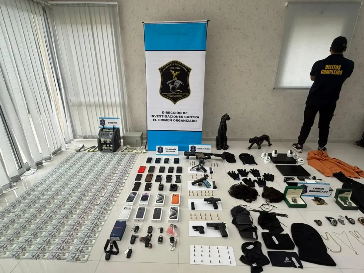 Desbaratan una organización criminal que operaba con alta tecnología en countries de Zona Sur