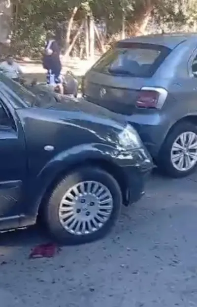 Choque múltiple frente al Museo del Transporte: cuatro autos involucrados y varios heridos