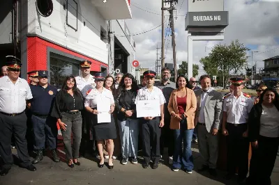 Bomberos de Bernal celebraron su 112° Aniversario