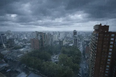 Alerta meteorológica para Quilmes: Se espera un martes lluvioso con tormentas y ráfagas de viento