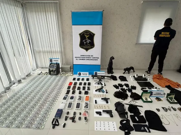 Desbaratan una organización criminal que operaba con alta tecnología en countries de Zona Sur