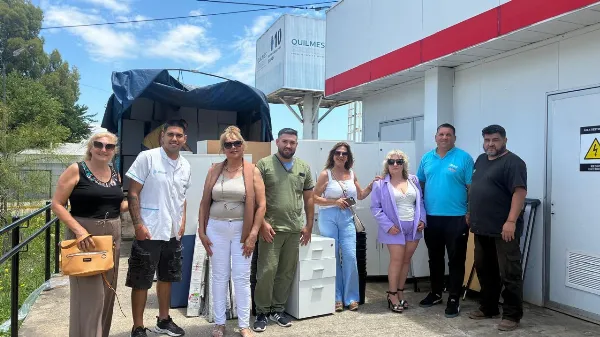 La Cooperadora del Hospital Iriarte entregó equipamiento donado por la Fundación OSDE al UPA 17 de Bernal