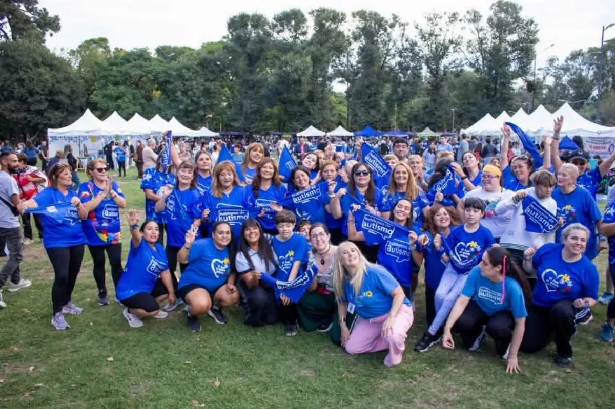 Mayra Mendoza y Eva Mieri participaron de la jornada por el Día Mundial de Concientización sobre el Autismo