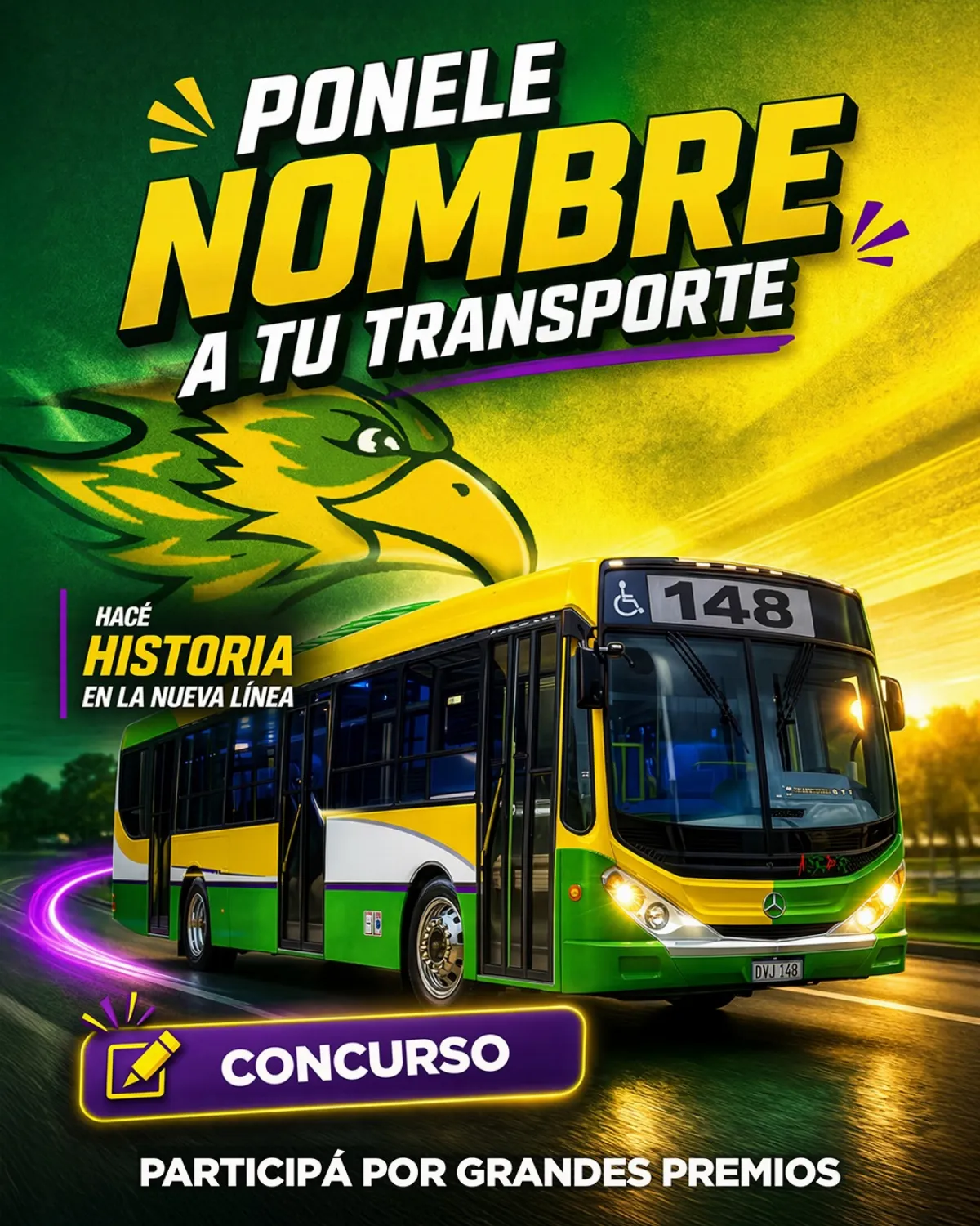 Buscan nuevo nombre para la ex Línea 148: lanzan un concurso con premios millonarios