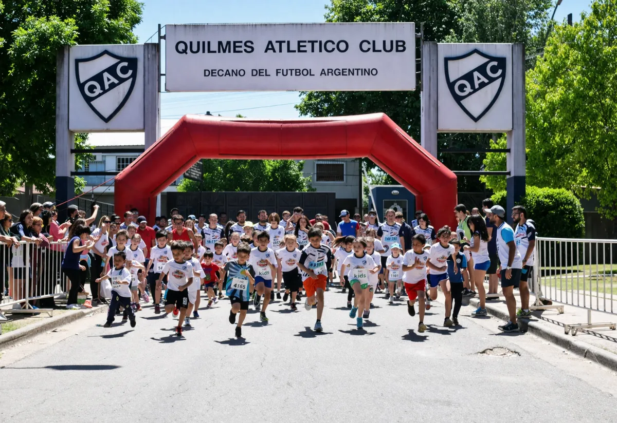 Quilmes Atlético Club lanza una nueva edición de su maratón con circuitos de 3K, 7K y Kids