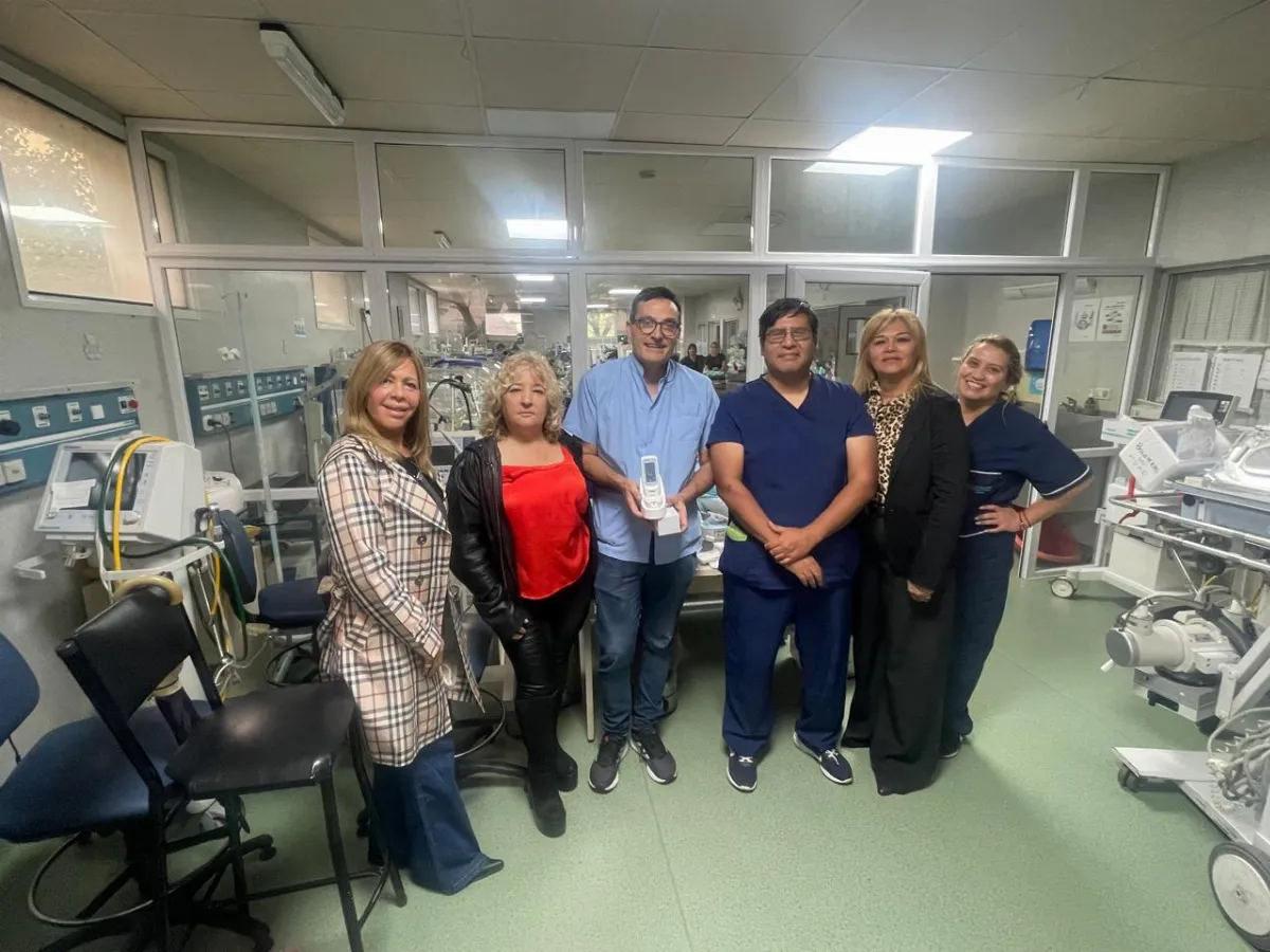 La Cooperadora del Hospital Iriarte sumó tecnología de alto valor para Neonatología