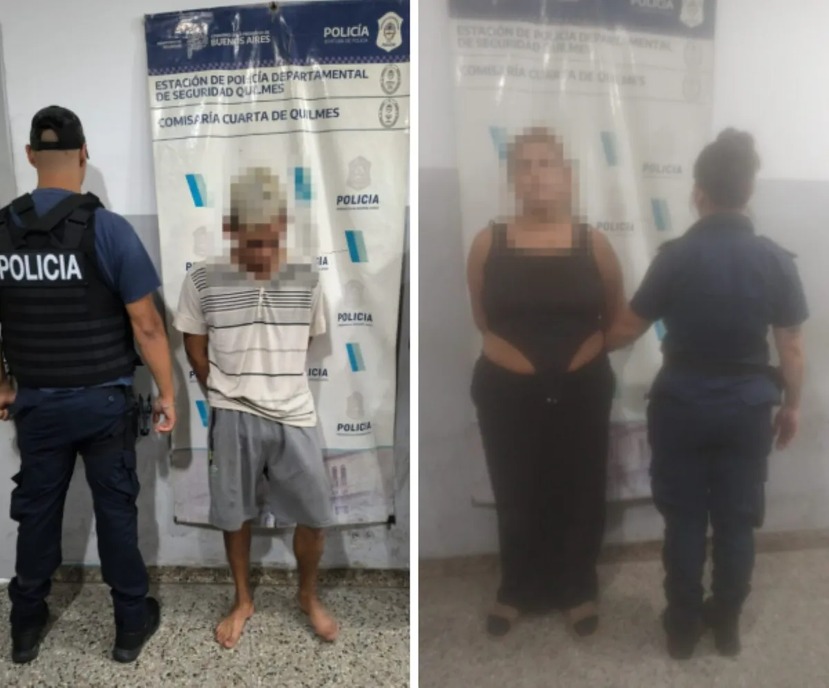 Allanamiento de urgencia en Solano: Detuvieron a una pareja y recuperaron elementos robados de un auto