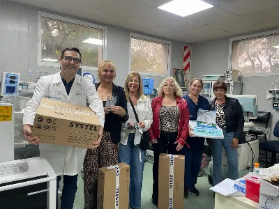 La Cooperadora del Hospital de Quilmes redobla su apoyo a Neonatología