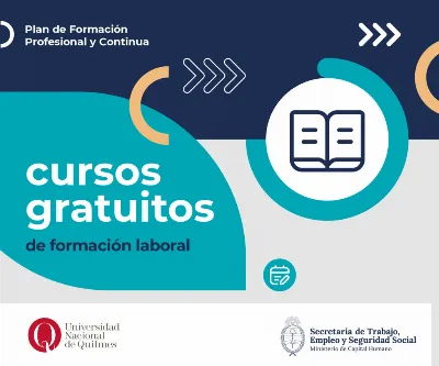 La UNQ y el Ministerio de Capital Humano presentan la oferta de Cursos de Formación Laboral