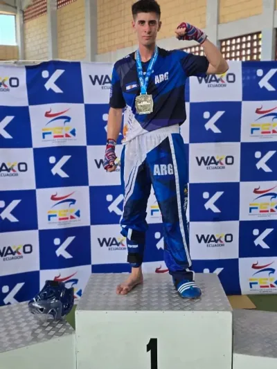 Orgullo de Bernal: Nicolás Lorefice se consagró campeón internacional en Ecuador