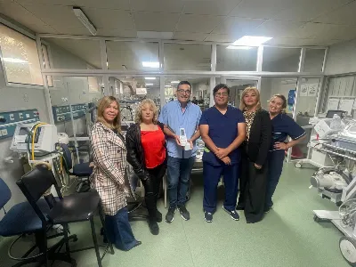 La Cooperadora del Hospital Iriarte sumó tecnología de alto valor para Neonatología