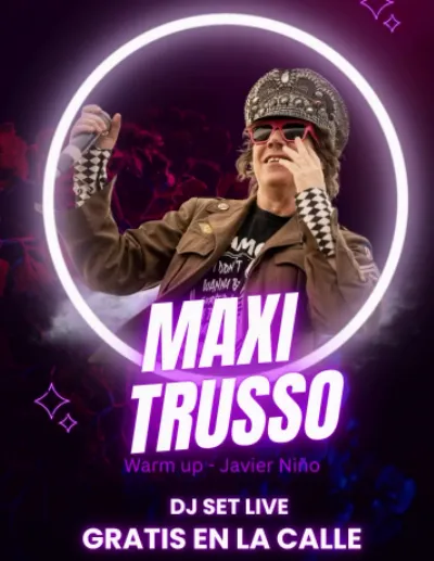 Maxi Trusso en la previa de su show en la ciudad: “Es un lindo logro tocar gratis para la gente en un lugar como Quilmes”