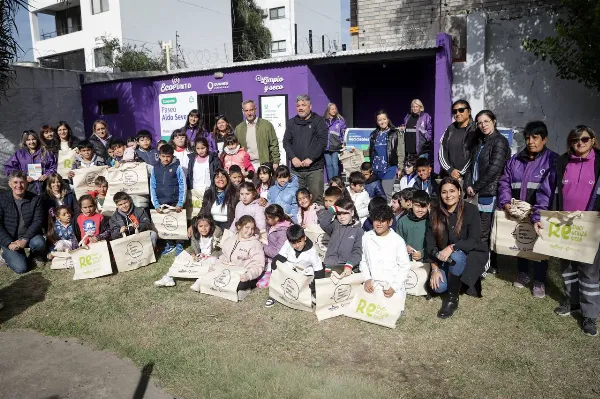 Inauguraron un nuevo Ecopunto en el Paseo Aldo Severi de Quilmes Centro
