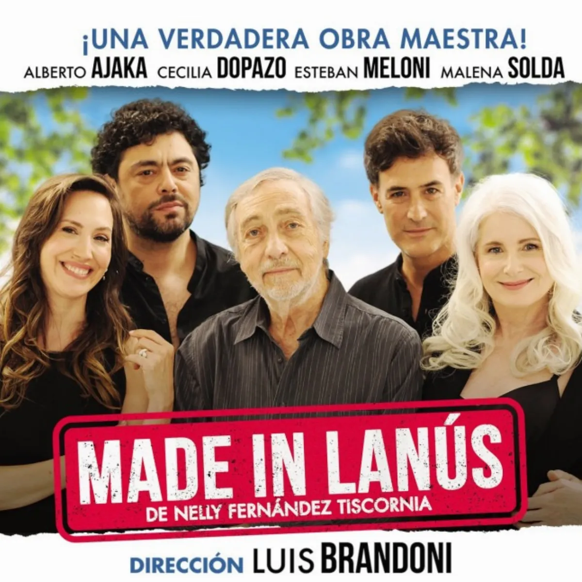 El legado de Brandoni llega al Teatro Cervantes de Quilmes con su obra “Made in Lanús”