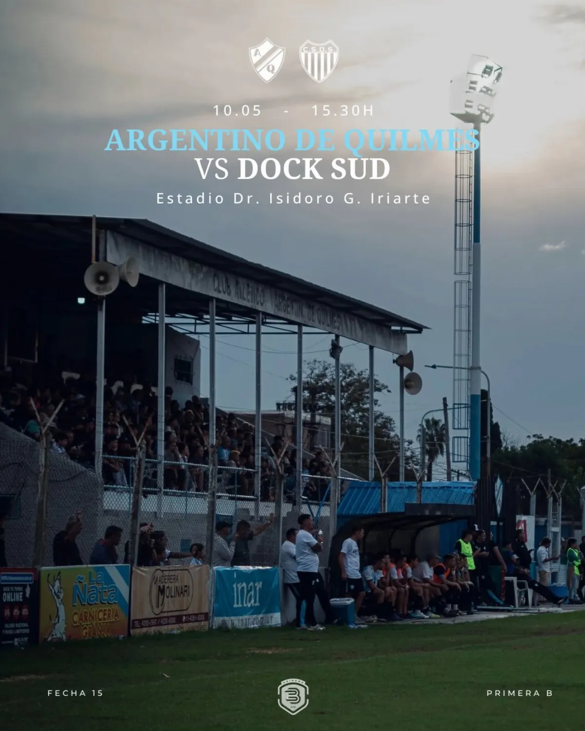 “Los Mates” reciben a Dock Sud con la necesidad de llevarse el triunfo