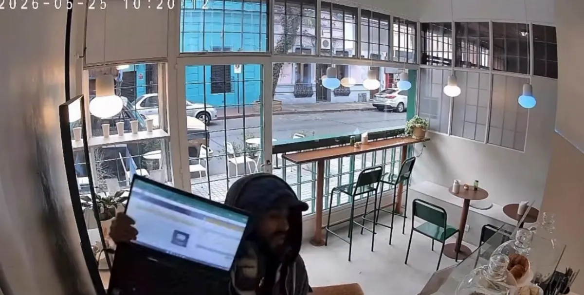 Pidió un café y terminó robando: el insólito asalto en una cafetería de Quilmes