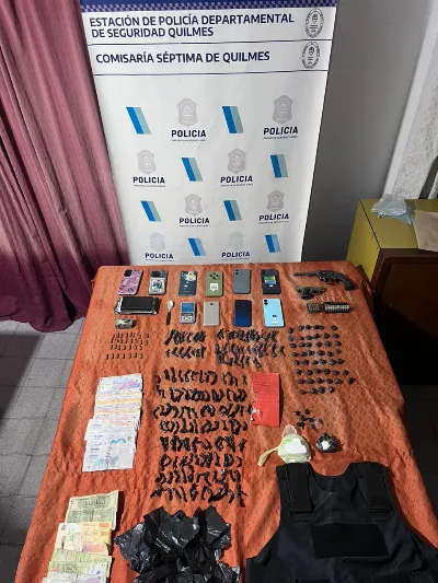 Desarticularon una red de narcomenudeo en Bernal Oeste: siete detenidos