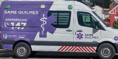 Conmoción en pleno centro de Quilmes por la muerte de un hombre en la vía pública