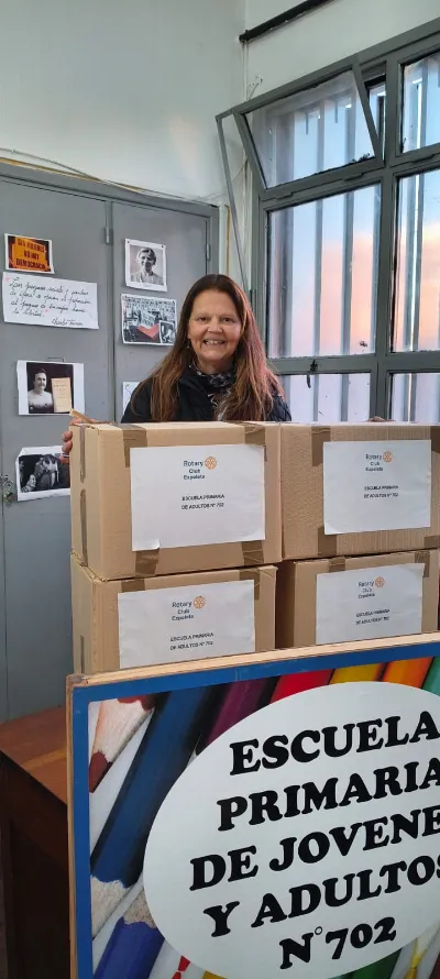 Rotary Club Ezpeleta realizó nuevas donaciones para instituciones educativas