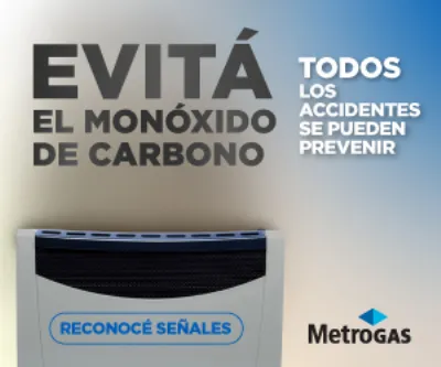 MetroGAS refuerza la prevención para evitar intoxicaciones por monóxido de carbono