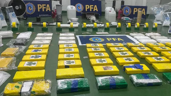 Allanamientos en Quilmes y CABA: Desbaratan banda narco y secuestran más de 70 kilos de cocaína