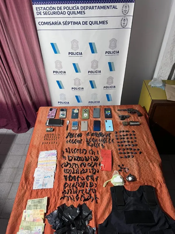 Desarticularon una red de narcomenudeo en Bernal Oeste: siete detenidos