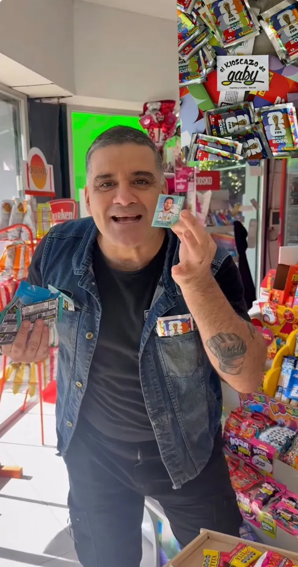 Doble Messi: la increíble historia que se vivió en un kiosco de Bernal en pleno furor por las figuritas
