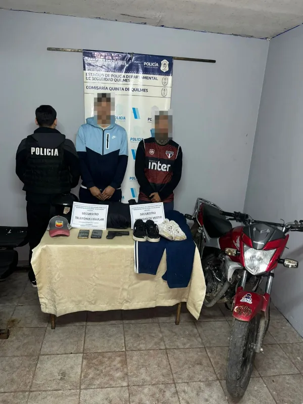 Detuvieron a los asaltantes que golpearon a empleados en una fábrica de Quilmes Oeste