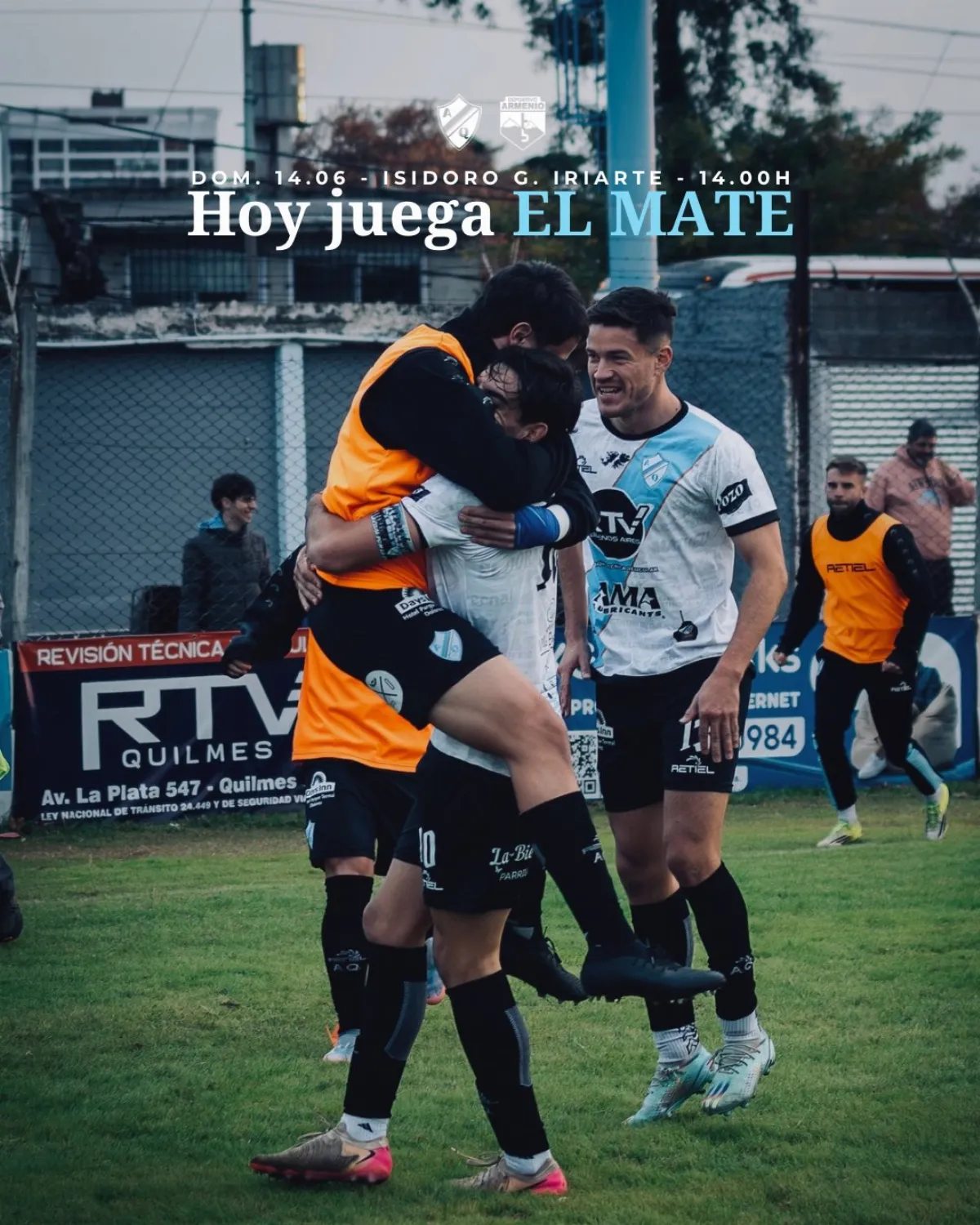 “Los Mates” reciben a Deportivo Armenio en “La Barranca”