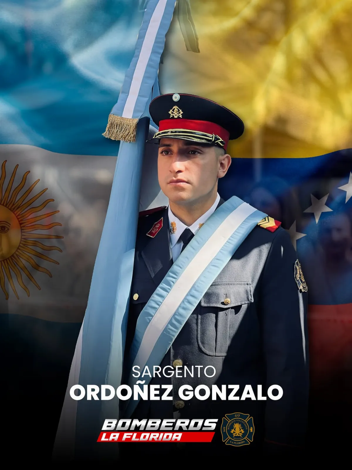 Bombero de La Florida viajó a Venezuela a asistir en tareas de rescate por el terremoto