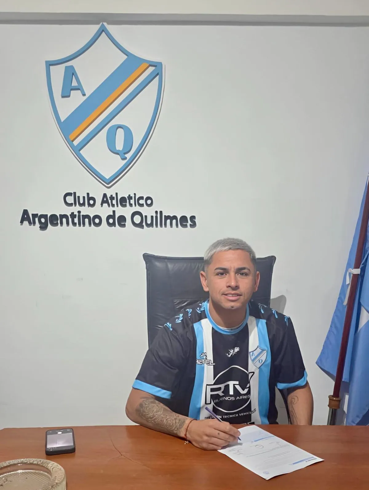 Elías Torancio regresó a Argentino de Quilmes
