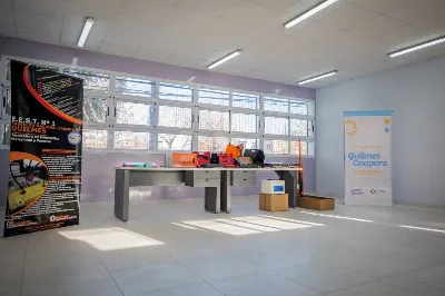 Avanza la puesta en valor y construcción de nuevos espacios en la Escuela Técnica N° 1