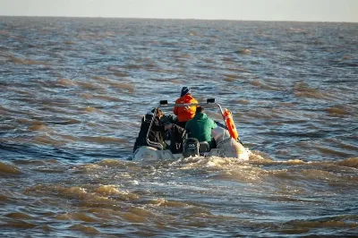 Encontraron el cuerpo de otro de los cinco pescadores desaparecidos en Hudson