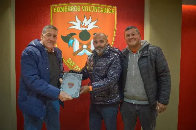 Bomberos de Solano avanzan en su afiliación a la Federación Argentina de Box