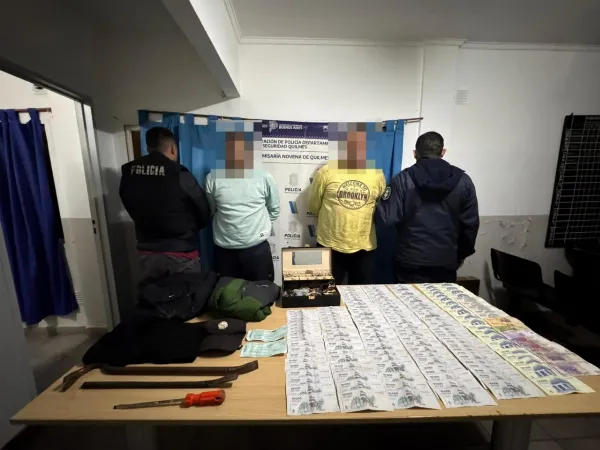 La Policía de Quilmes persiguió y detuvo a integrantes de una banda de entraderas