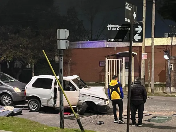 Choque en cadena en Quilmes Oeste: Conductor alcoholizado provocó un violento accidente