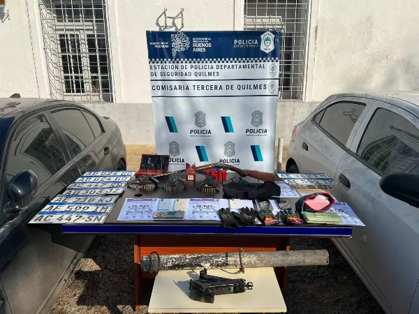 La Policía desarticuló una peligrosa banda de entraderas y detuvo a tres personas