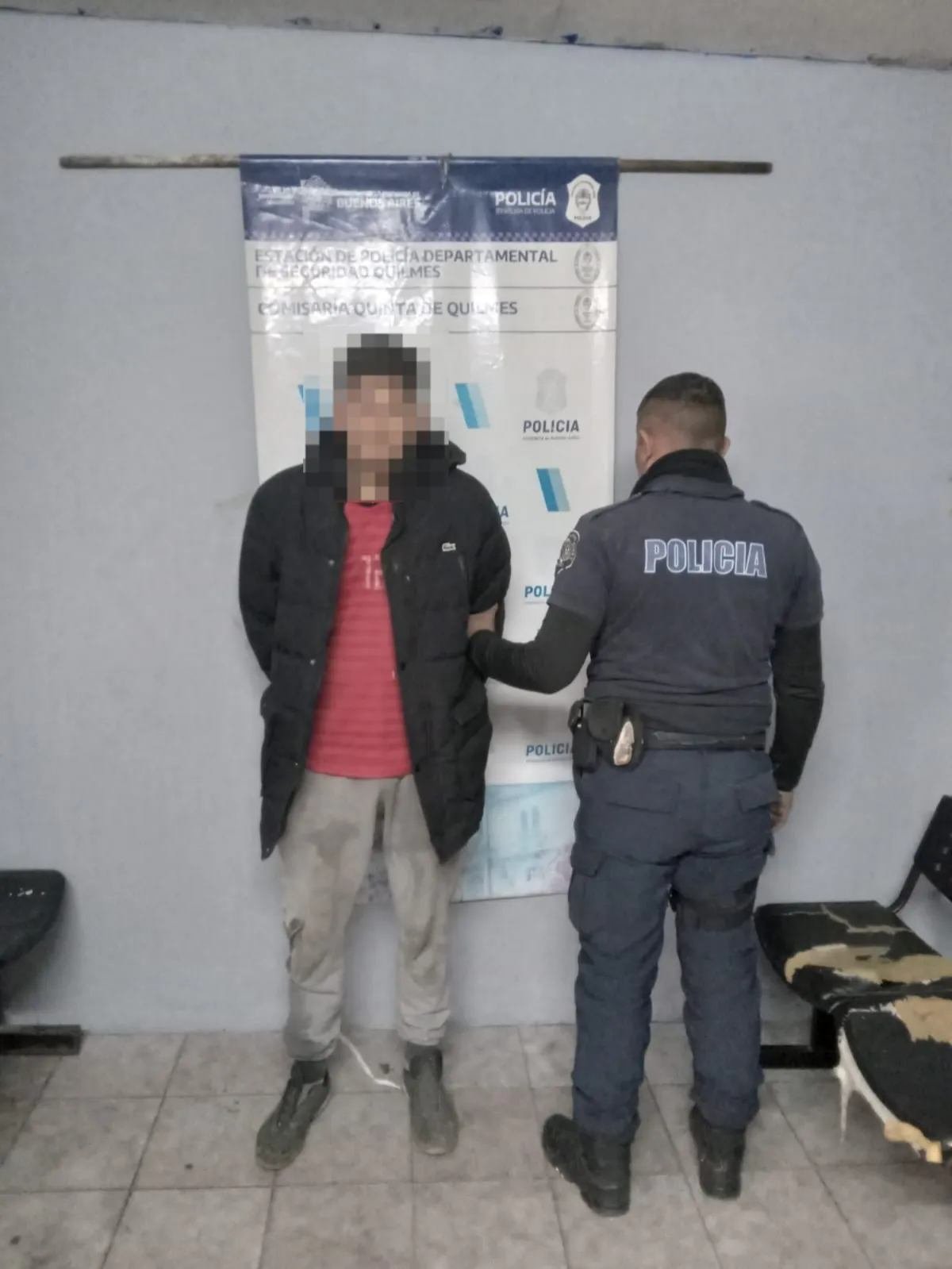 Persecución y detención de un joven armado tras enfrentar a la policía