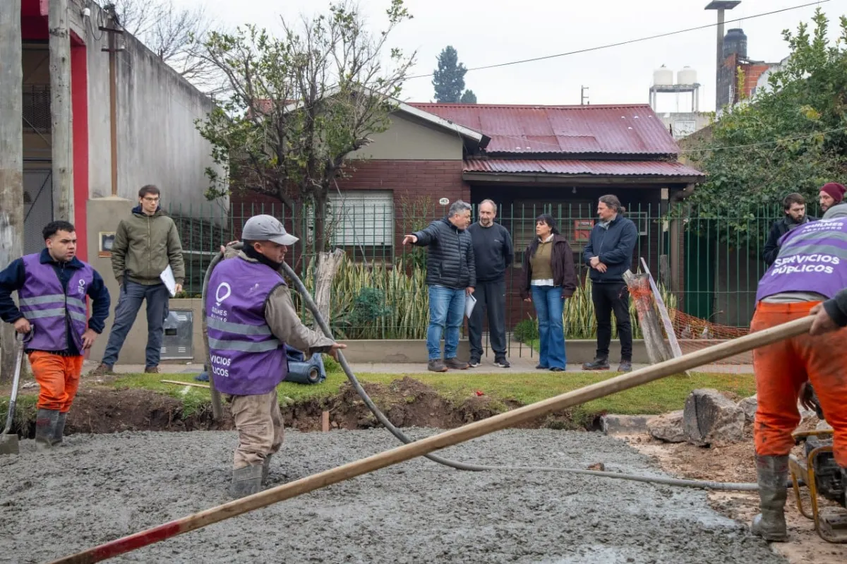 Plan Municipal de Bacheo: Repararon calzada en San Francisco Solano
