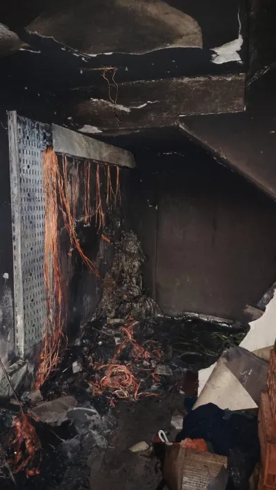Incendio en un edificio de ocho pisos en Quilmes: Evacuaron a los vecinos