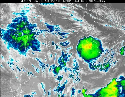 El cielo se puso negro en Quilmes: rige una alerta por tormentas fuertes y posible caída de granizo