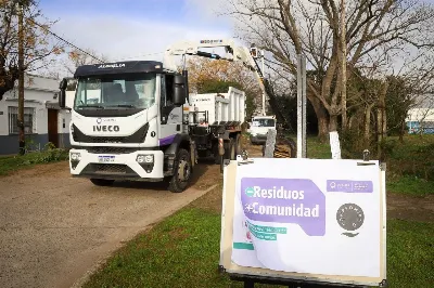 Nuevo operativo del programa "-Residuos +Comunidad" en Quilmes Oeste