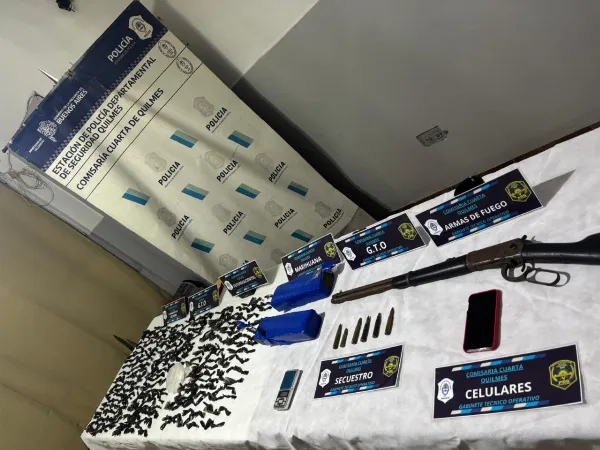 Golpe al narcotráfico en Solano: Secuestraron cocaína, marihuana y armas