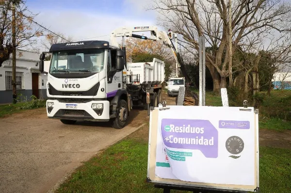 Nuevo operativo del programa "-Residuos +Comunidad" en Quilmes Oeste